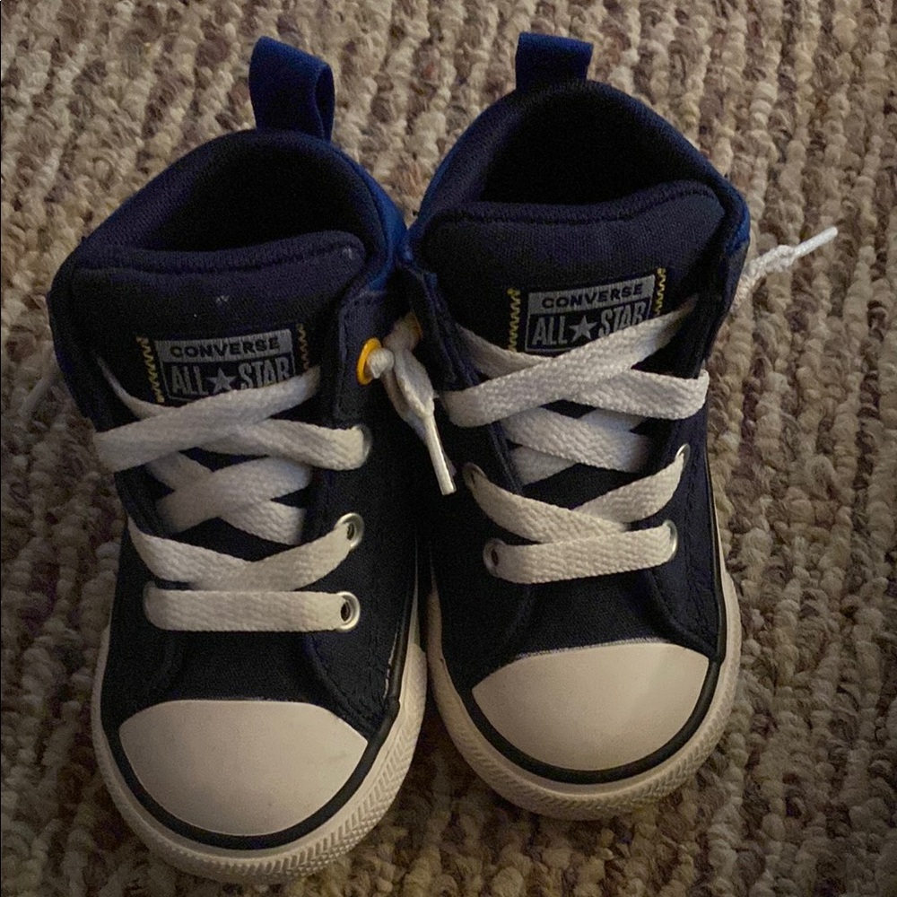 Converse Kids' Black and White Sneakers